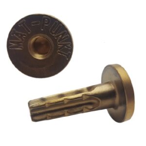 Väggbult Mässingdubb M10 (Mät-punkt)